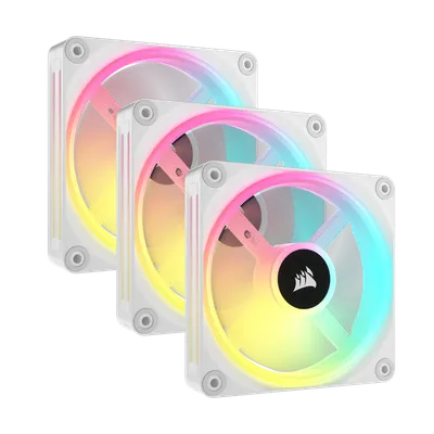 Corsair iCUE LINK QX120 RGB WHITE 3x