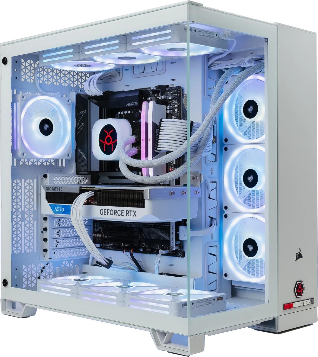 GC AMD Corsair iCUE LEVEL IV WHITE