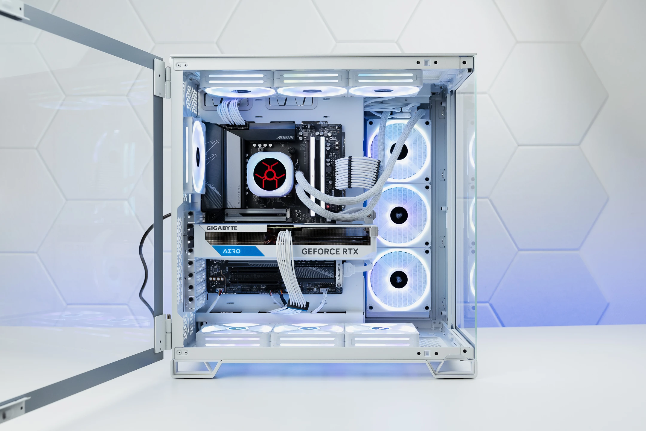 GC AMD Corsair iCUE LEVEL IV WHITE
