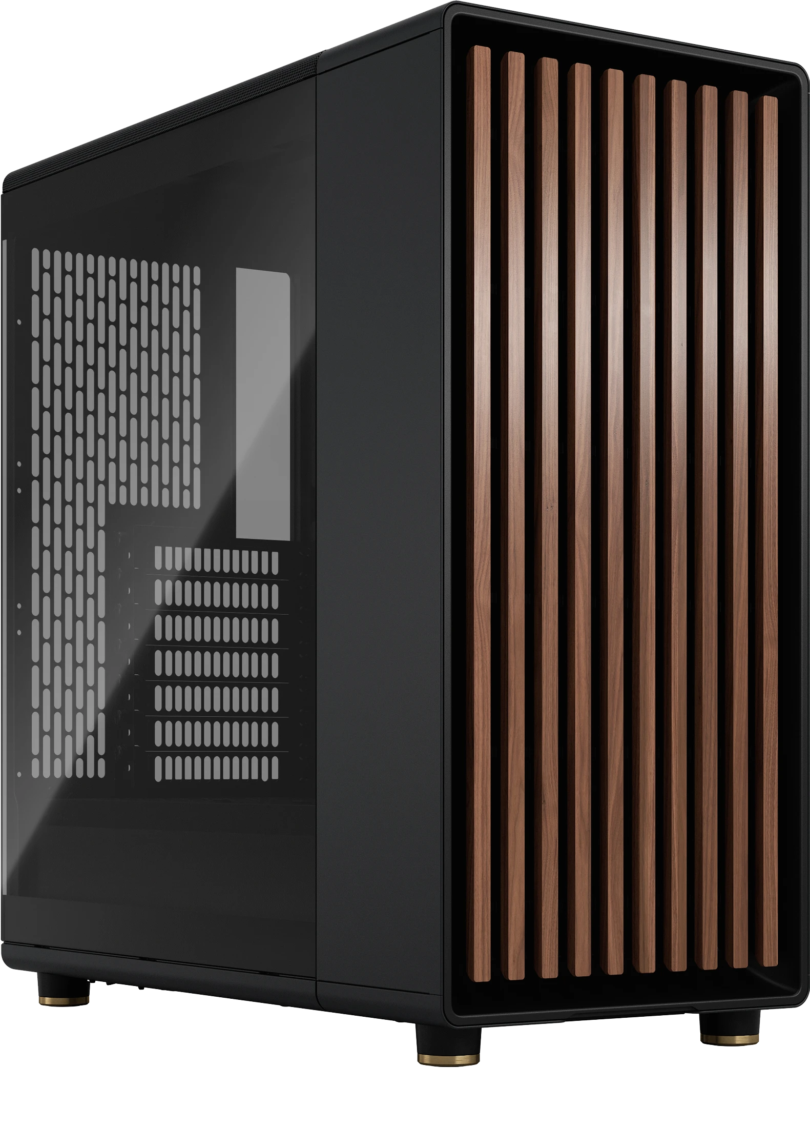 Fractal Design North TG Clear Charcoal Black