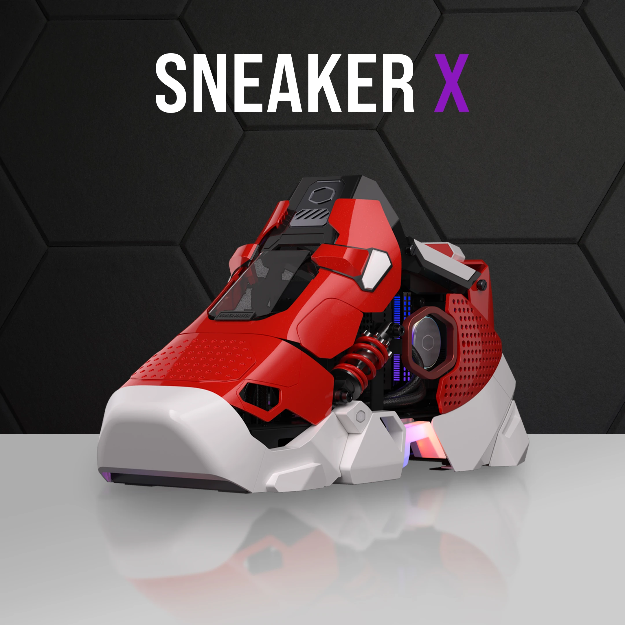 CM SNEAKER X INTEL RED