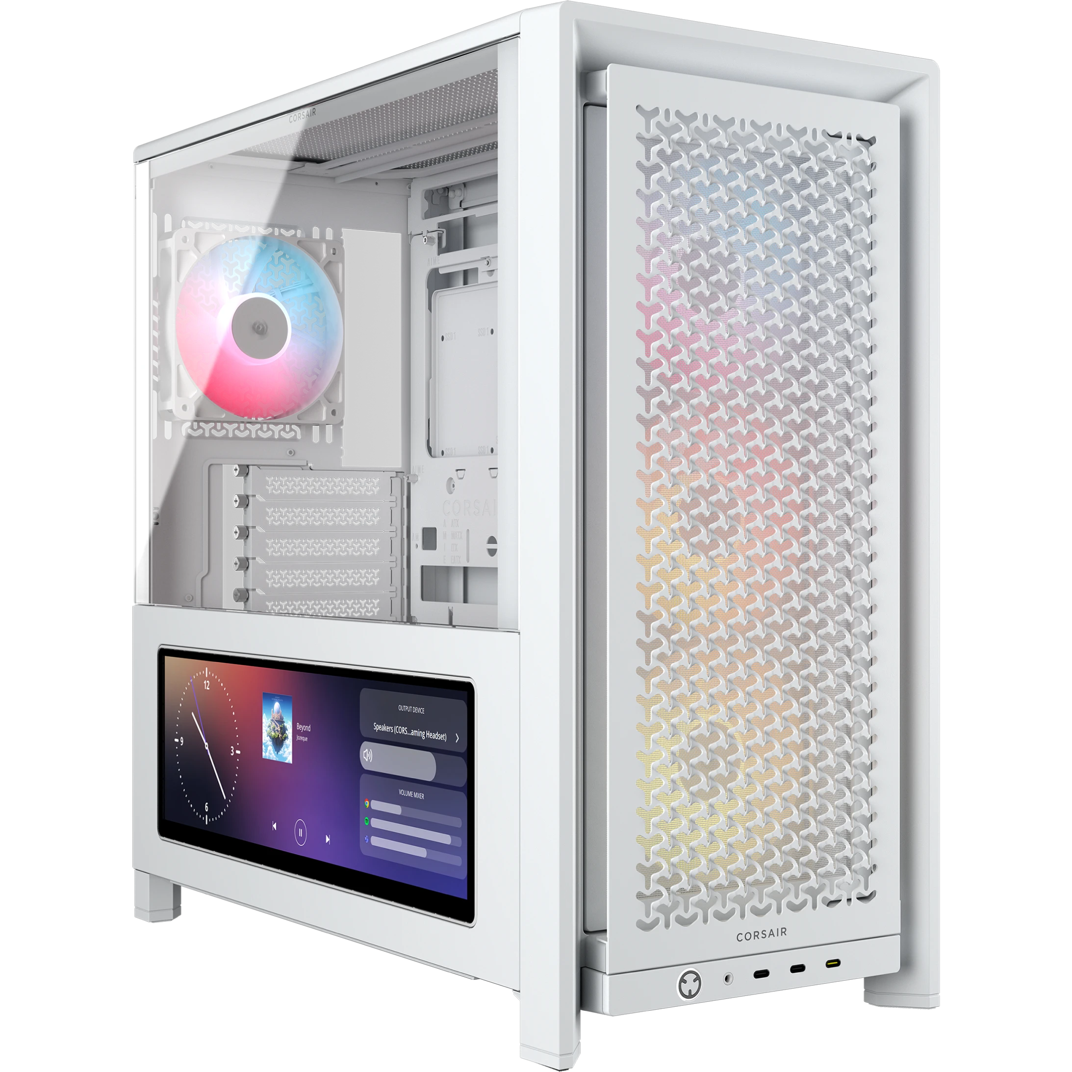 Corsair Frame 4000D LCD RS ARGB Wit