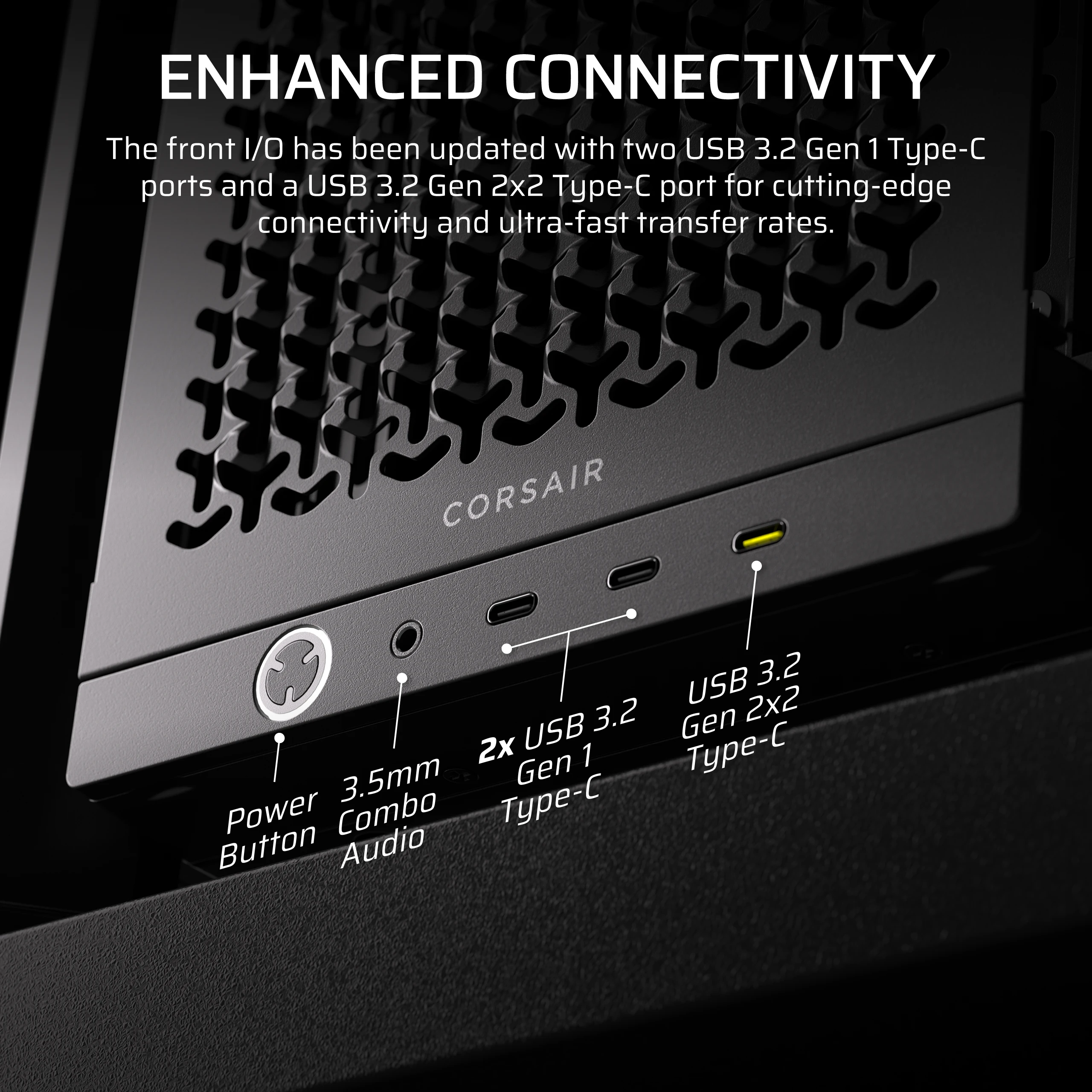Corsair Frame 4000D LCD RS ARGB Zwart