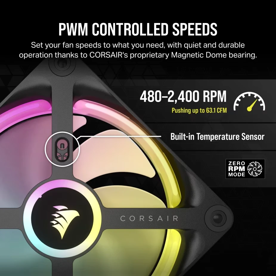 Corsair iCUE LINK QX120 RGB 3x