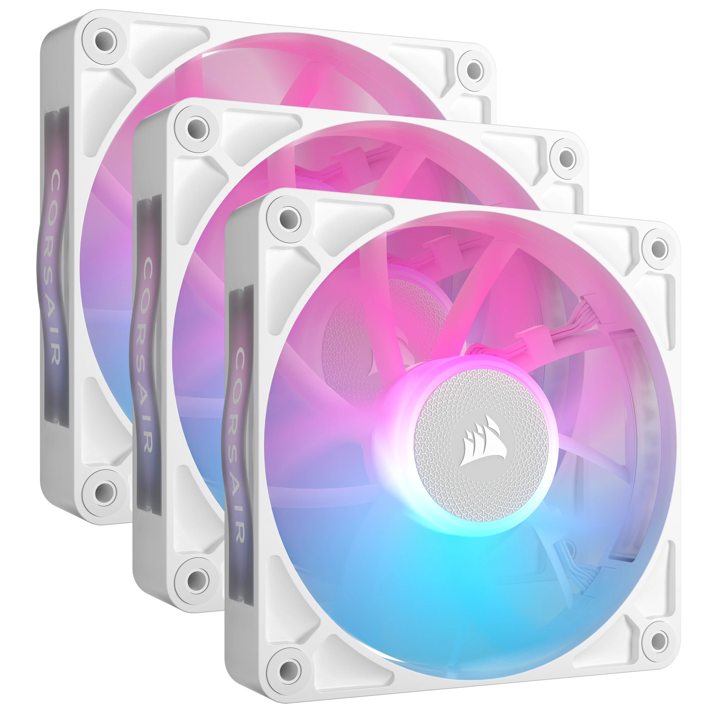 Corsair iCUE LINK RX120 RGB WIT 3x