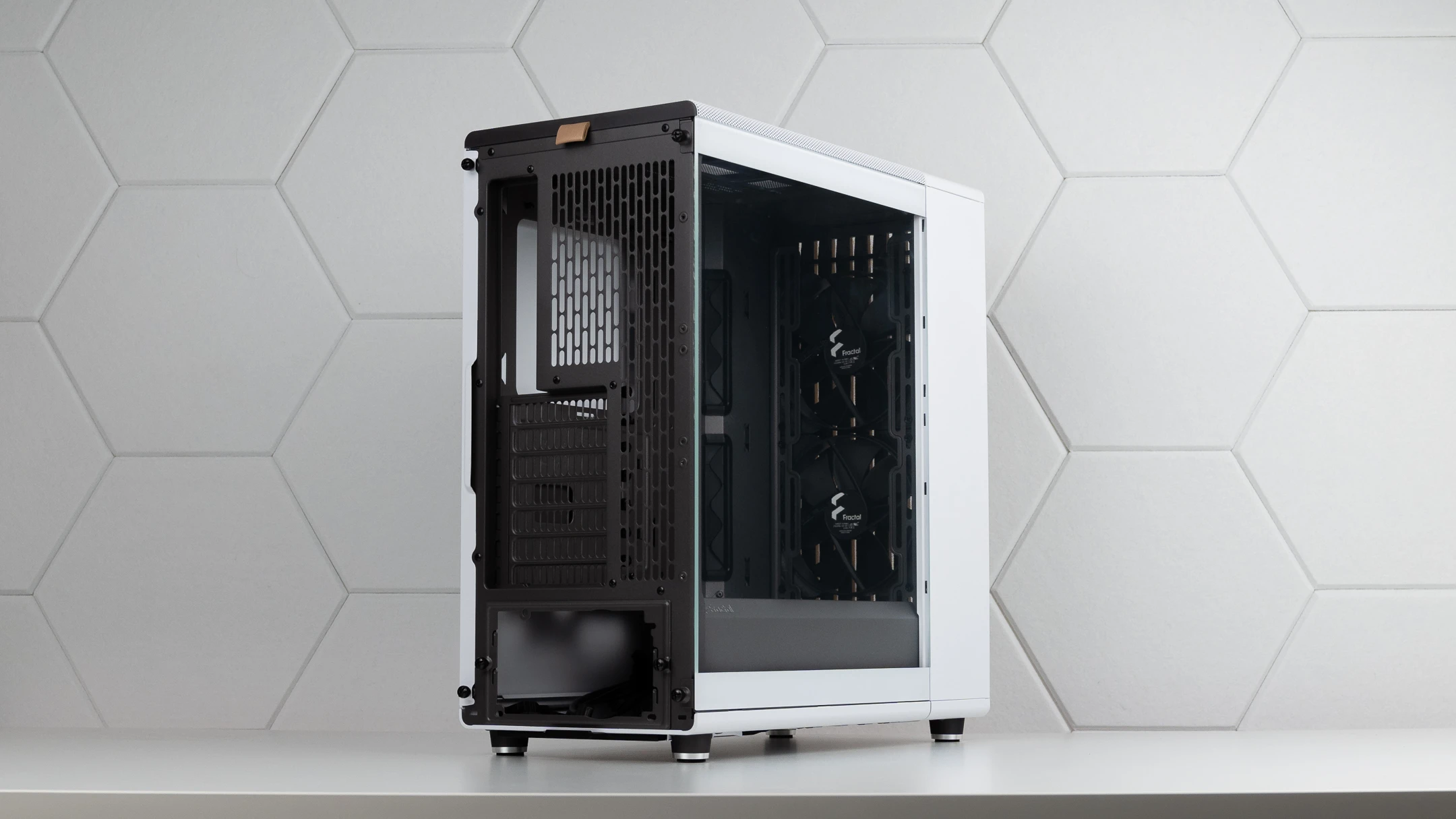 Fractal Design North TG Clear Chalk White