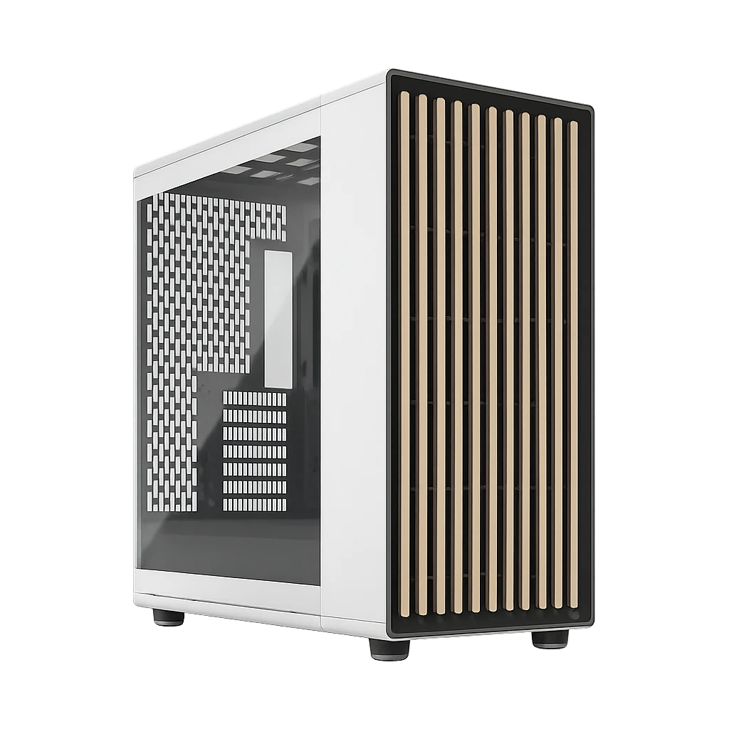 Fractal Design North XL TG Clear Chalk White