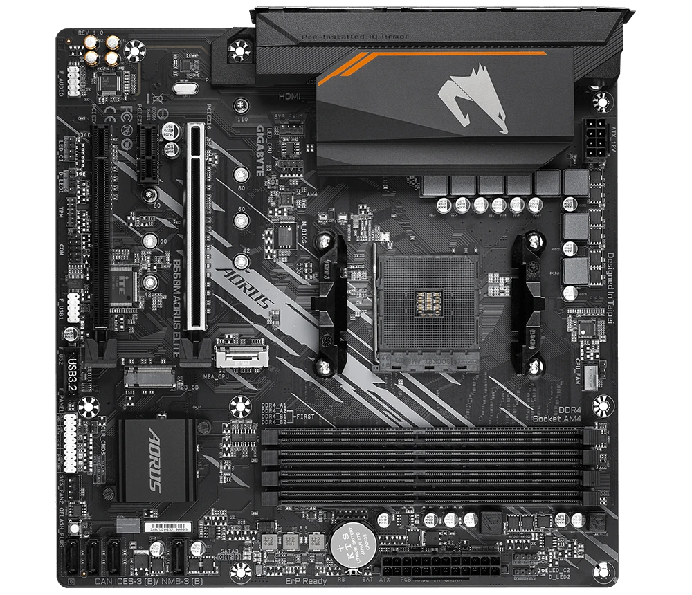 GIGABYTE B550M AORUS ELITE