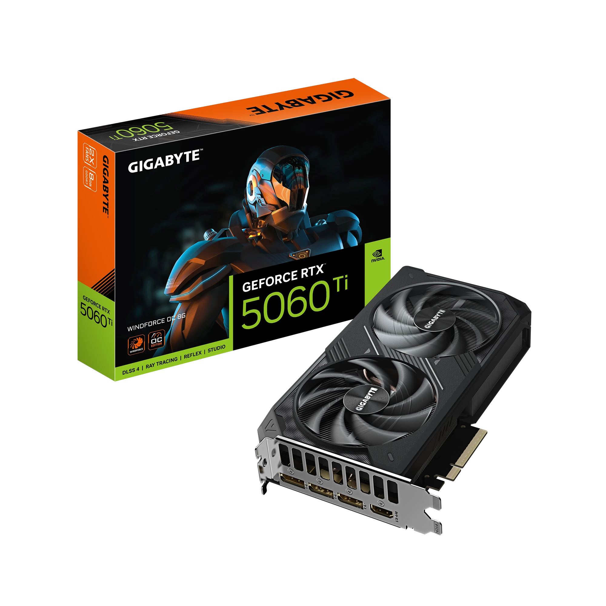 GIGABYTE RTX 5060 Ti WINDFORCE 8G