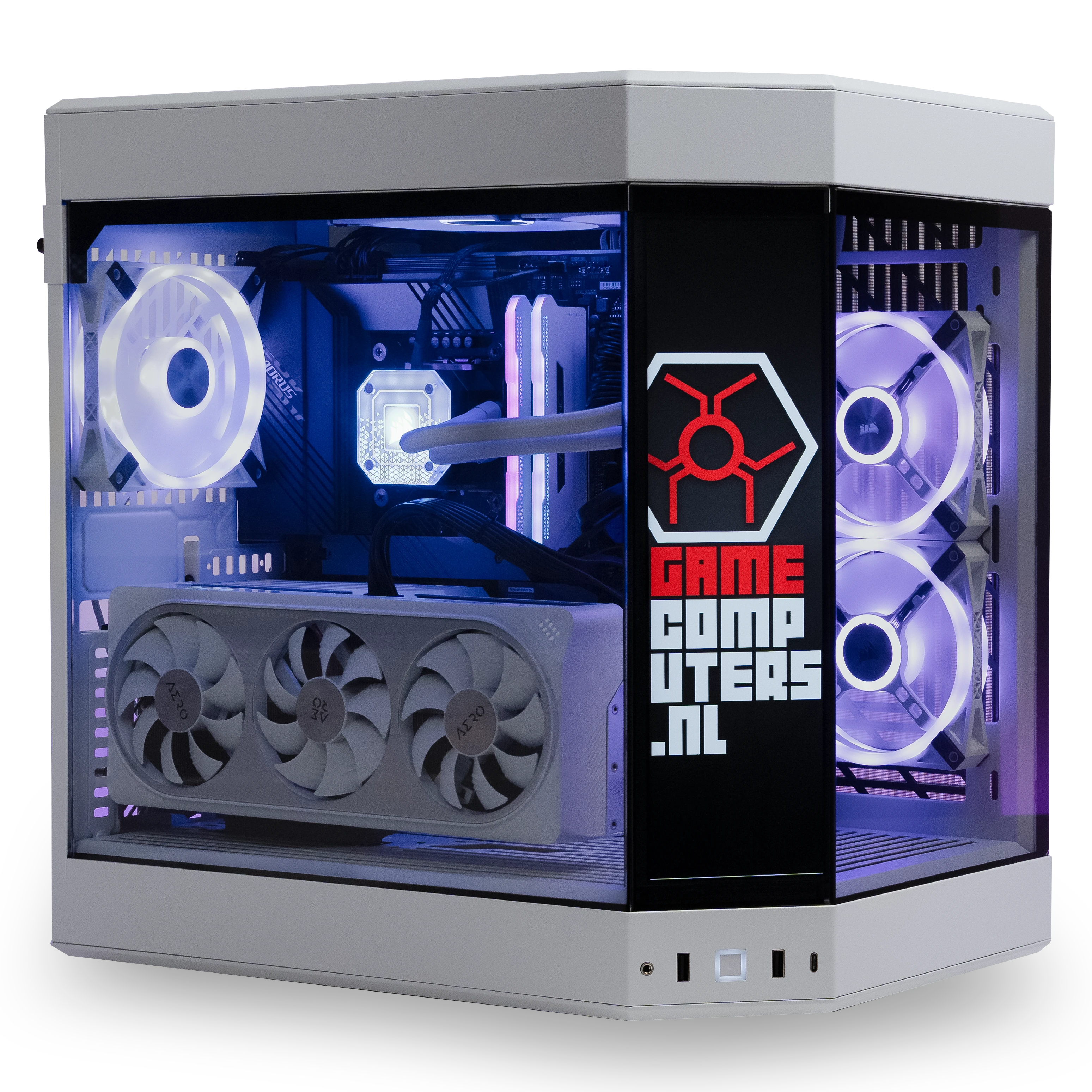 HYTE Y60 Snow White Edition LCD SCHERM MOD
