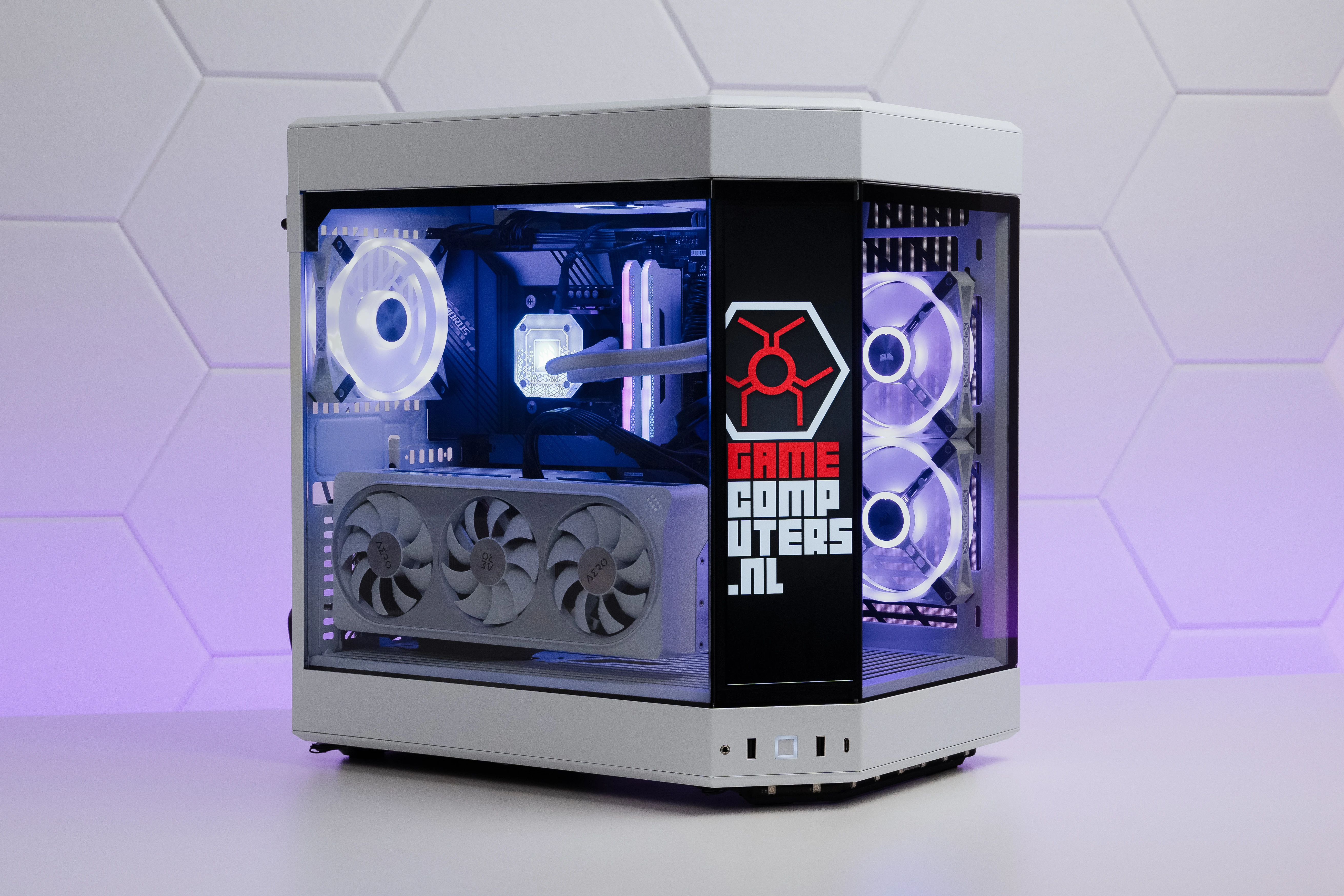 HYTE Y60 Snow White Edition LCD SCHERM MOD