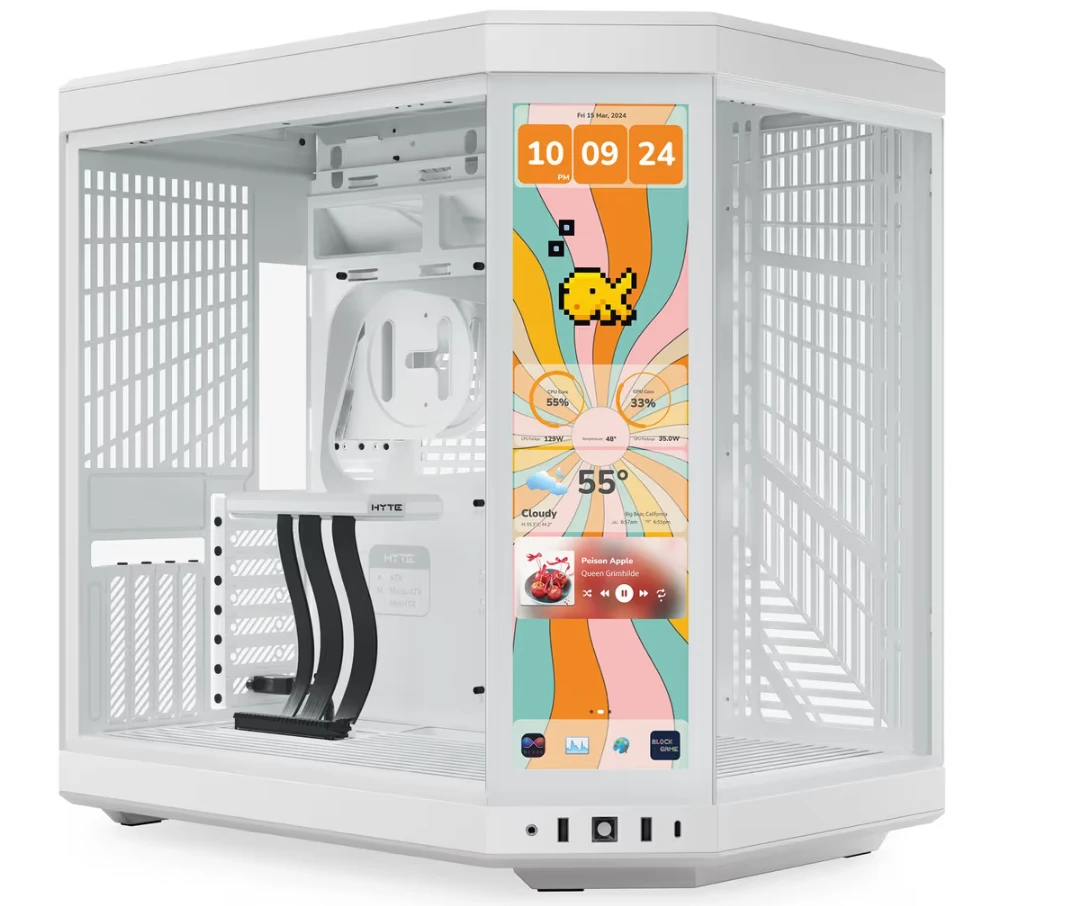 HYTE Y70 Touch Infinite Snow White