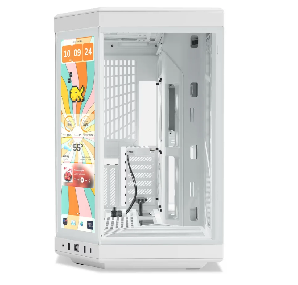 HYTE Y70 Touch Infinite Snow White