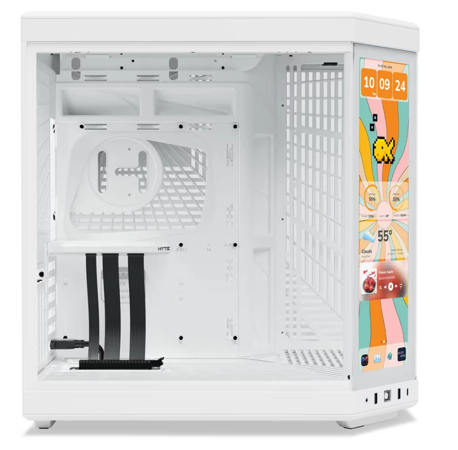 HYTE Y70 Touch Infinite Snow White