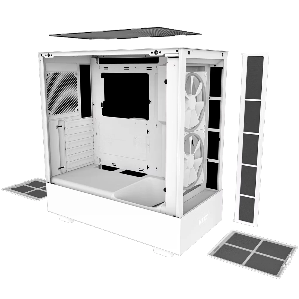 NZXT H5 Elite 7600X RTX 4070 Ti SUPER WHITEOUT