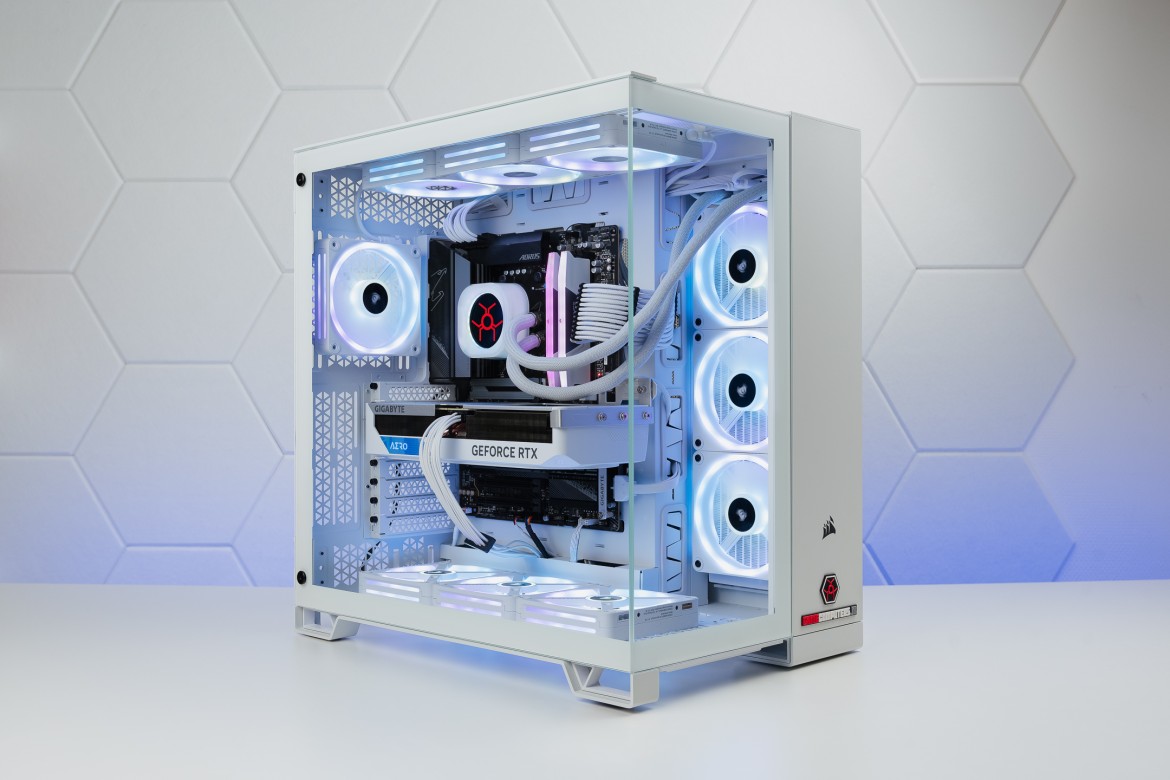 GC AMD Corsair iCUE LEVEL IV WHITE