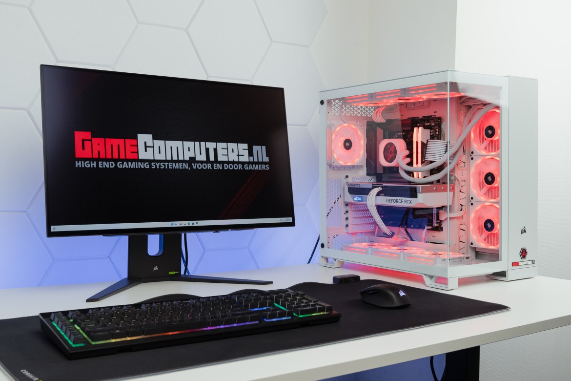 GC AMD Corsair iCUE LEVEL IV WHITE