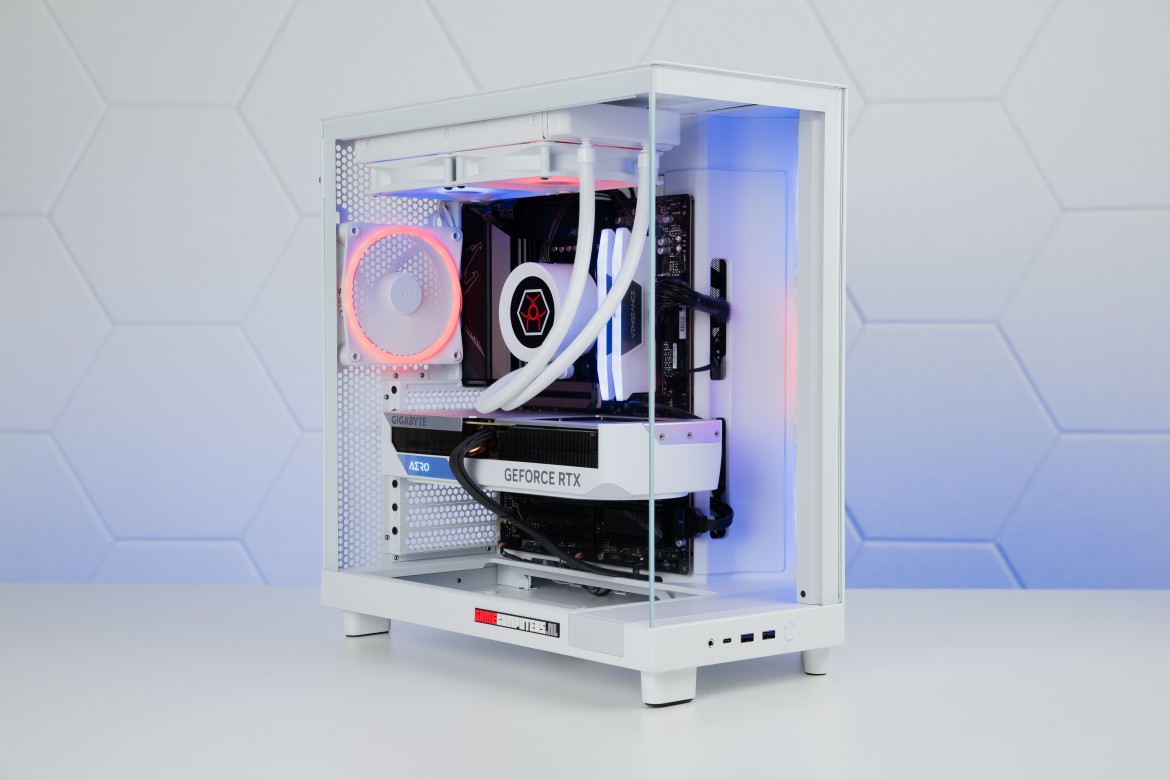 NZXT H6 14600KF RTX 5080 WHITE