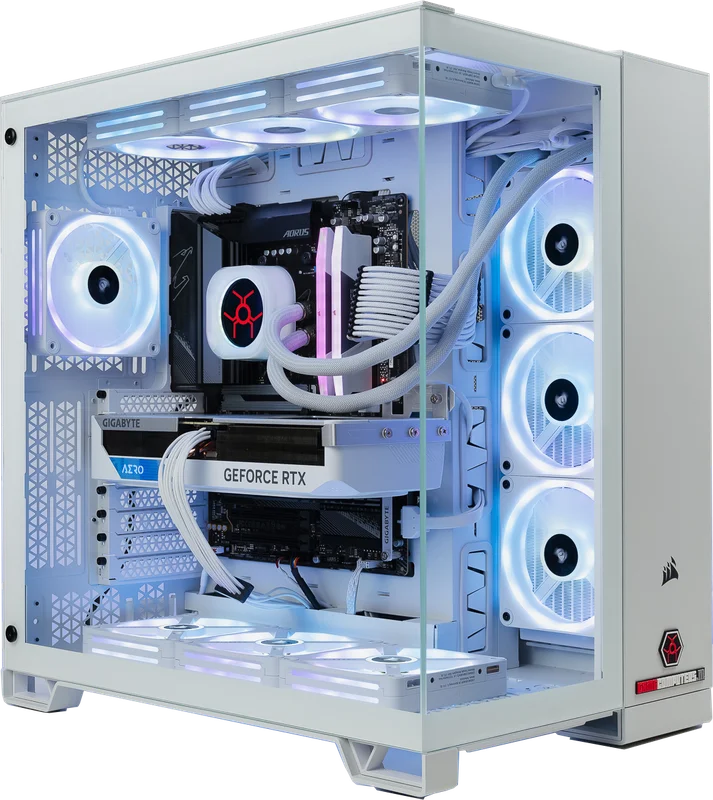 GC AMD Corsair iCUE LEVEL IV WHITE