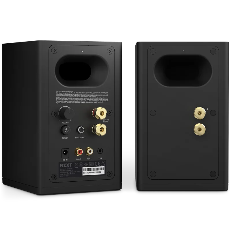 NZXT Relay Speakers Zwart