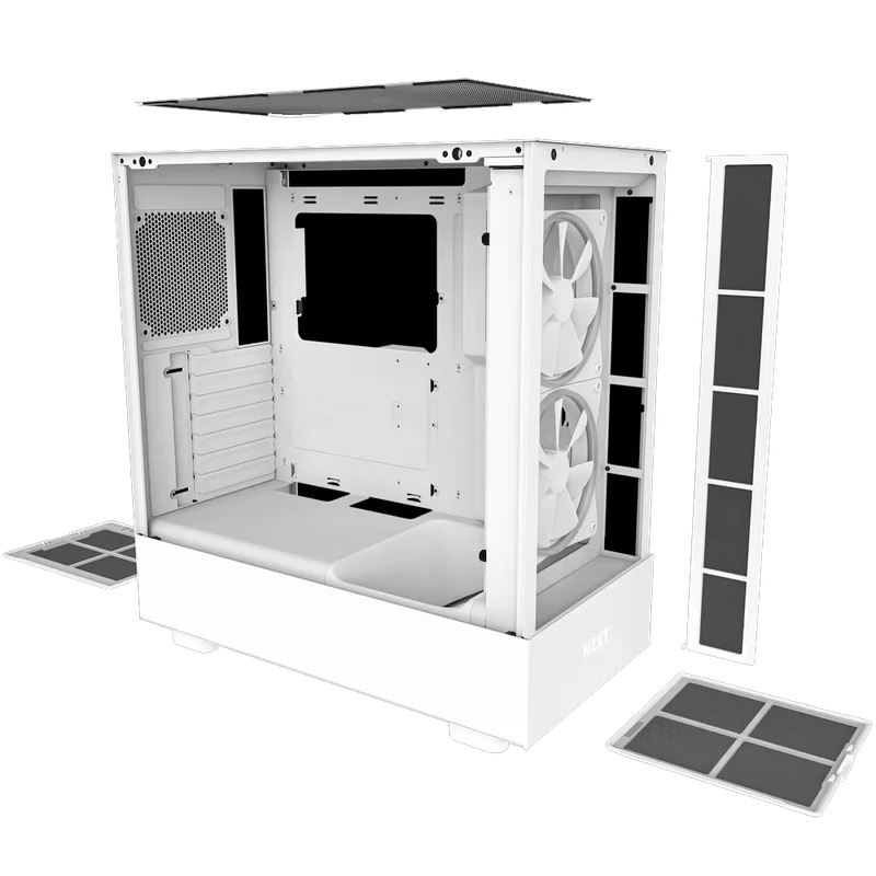 NZXT H5 Elite 7600X RTX 4070 Ti SUPER WHITEOUT