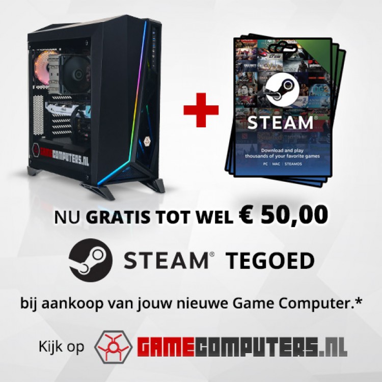 Aanbeveling motor capsule Gratis tot 50 Euro aan STEAM tegoed. Game PC | GameComputers.nl