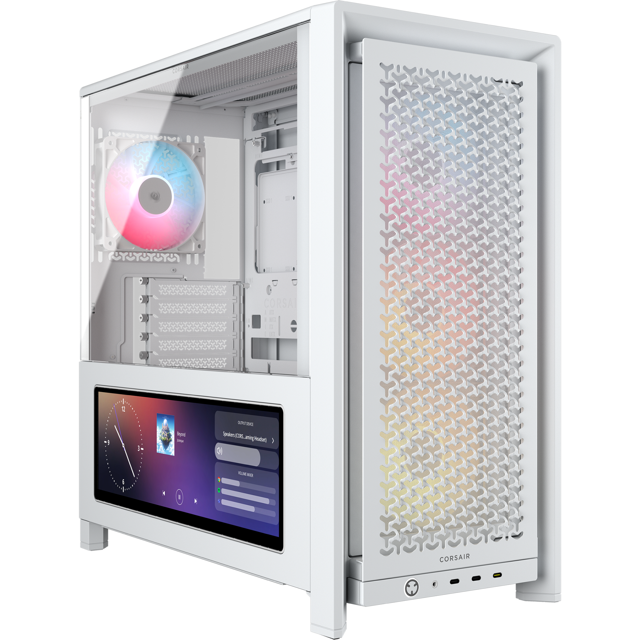 Corsair Frame 4000D LCD RS ARGB Wit