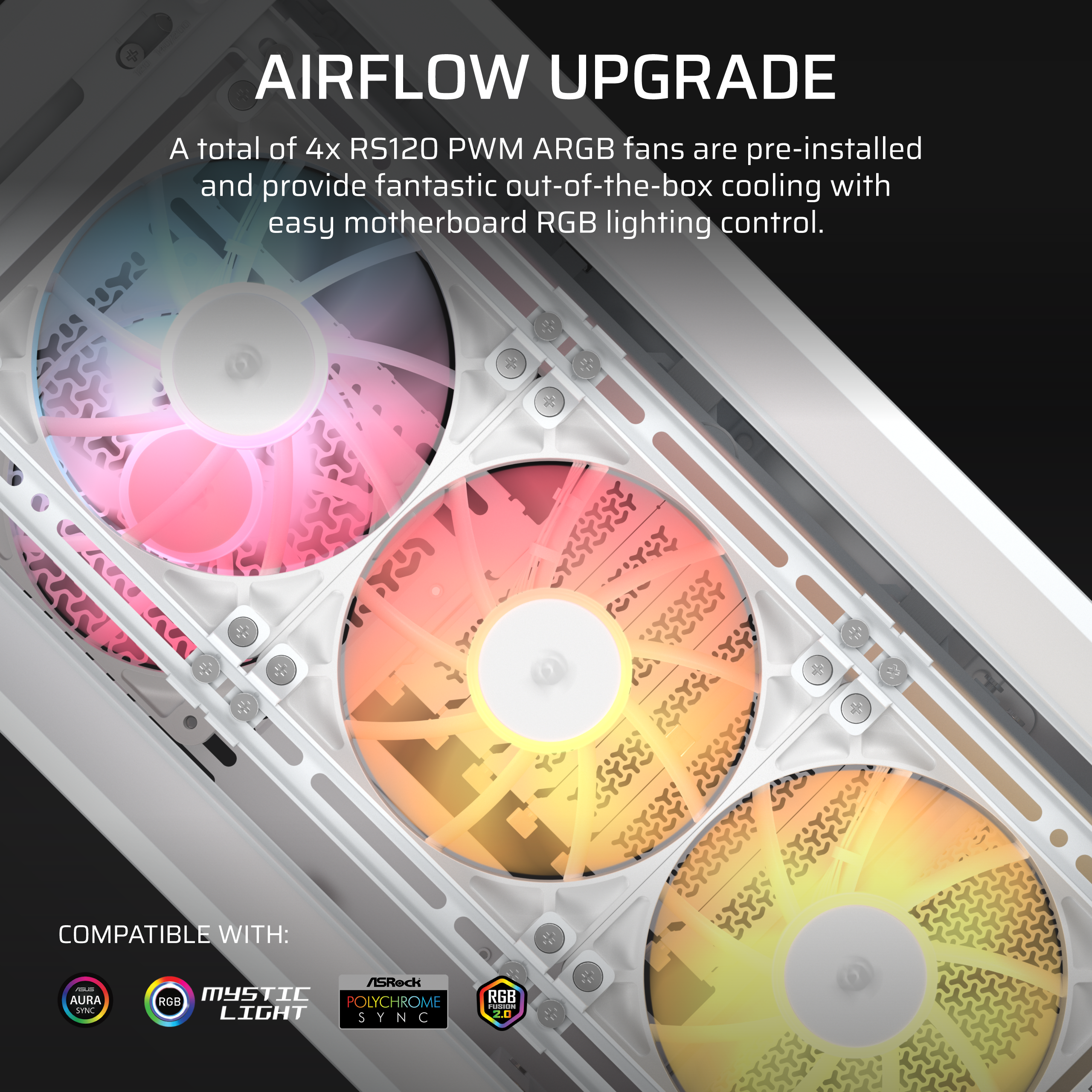 Corsair Frame 4000D LCD RS ARGB Wit