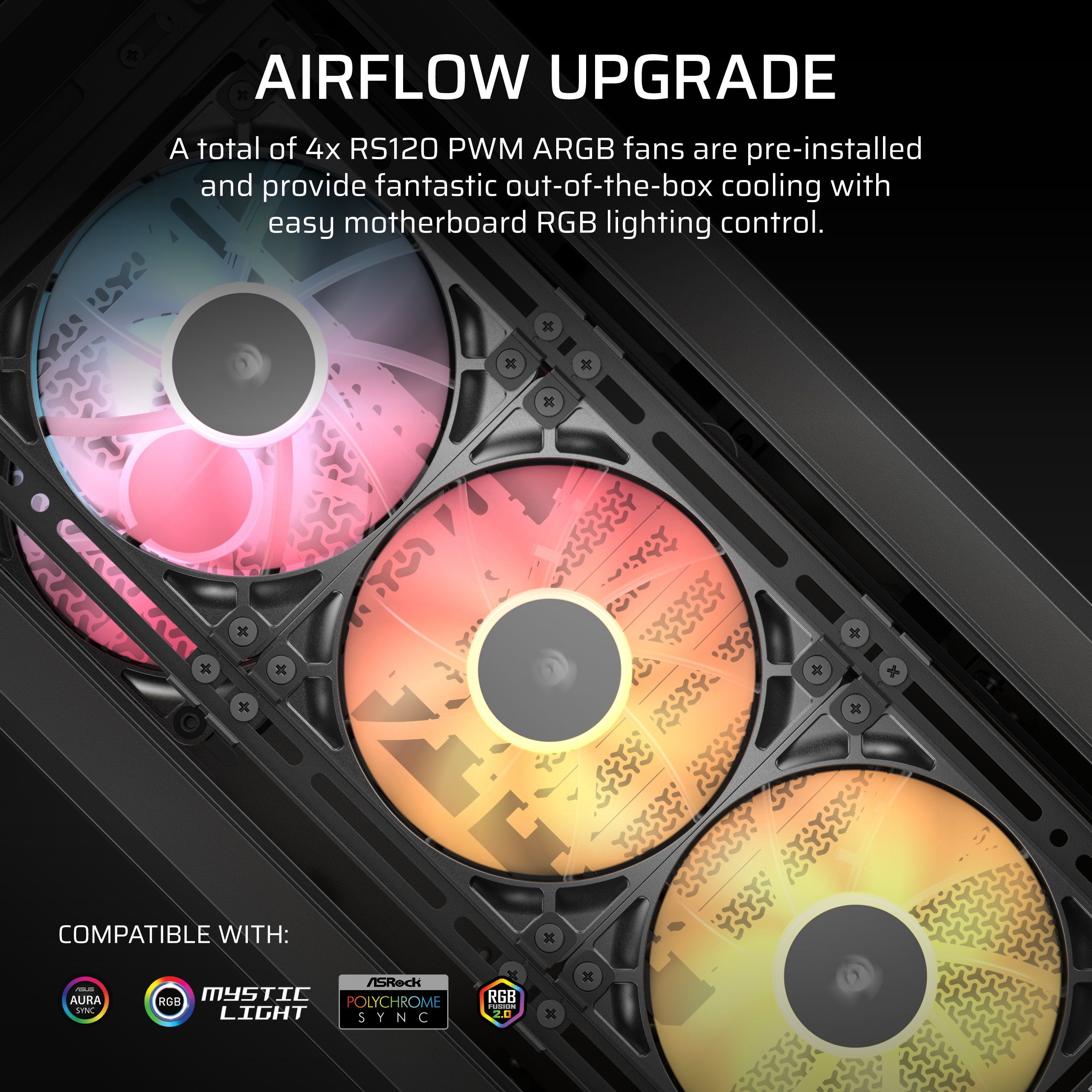Corsair Frame 4000D LCD RS ARGB Zwart
