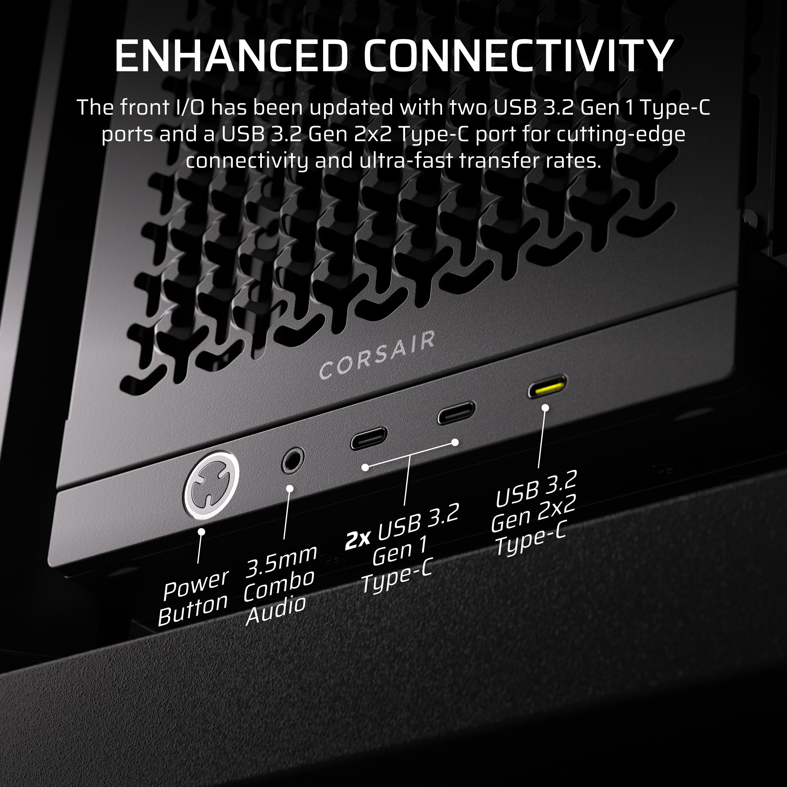 Corsair Frame 4000D LCD RS ARGB Zwart