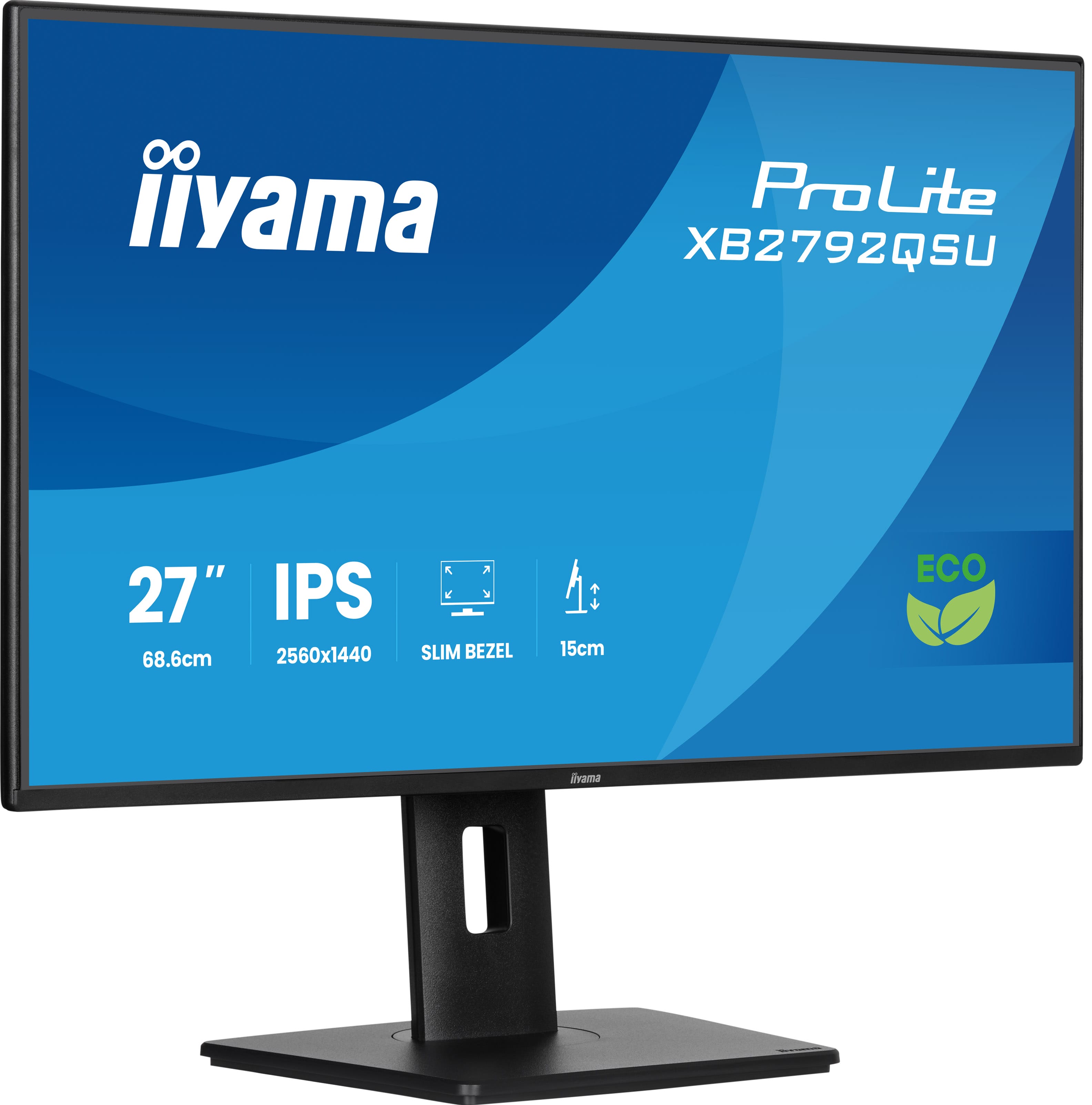 Iiyama ProLite XB2792QSU-B1 Zwart