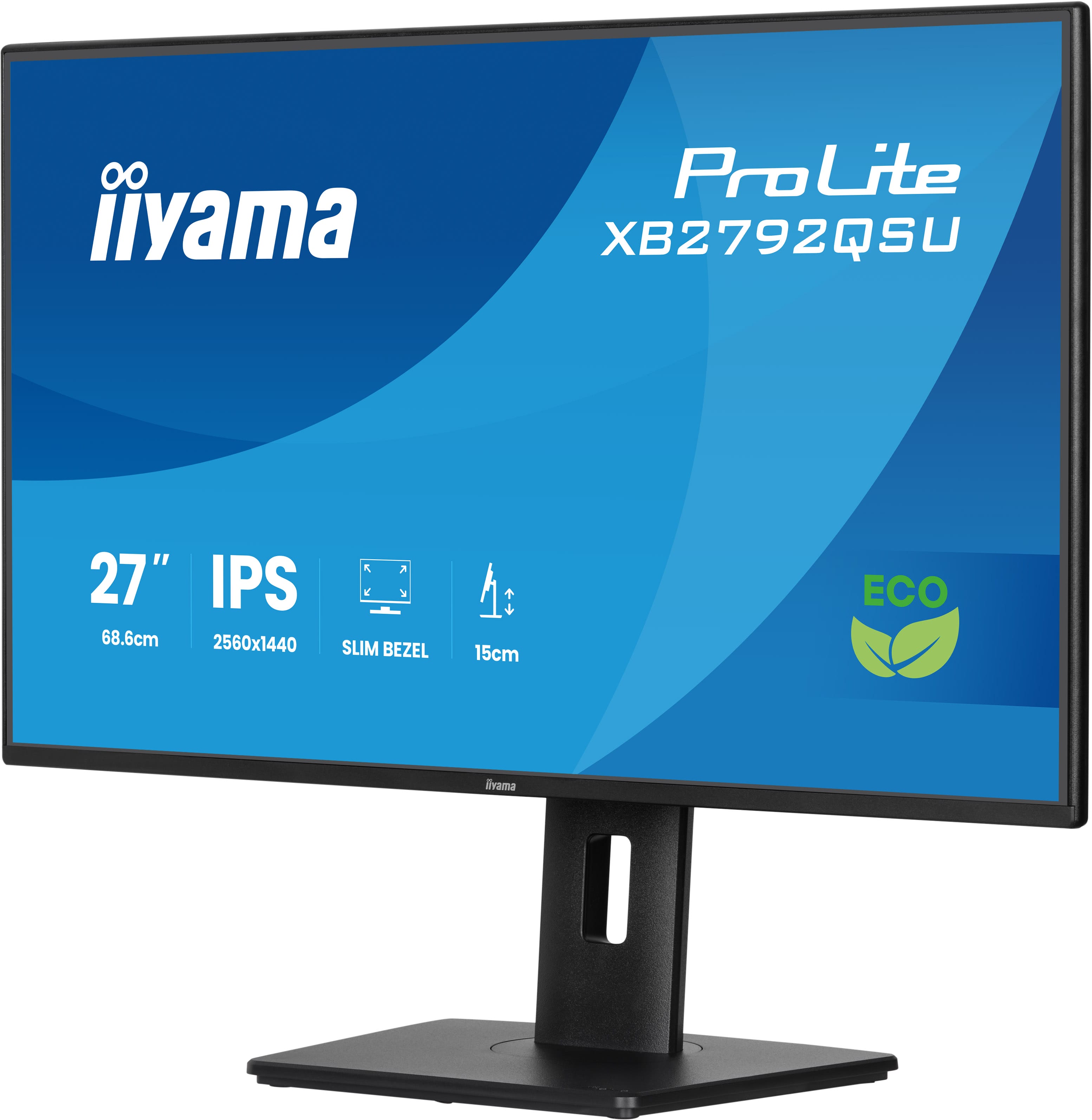 Iiyama ProLite XB2792QSU-B1 Zwart