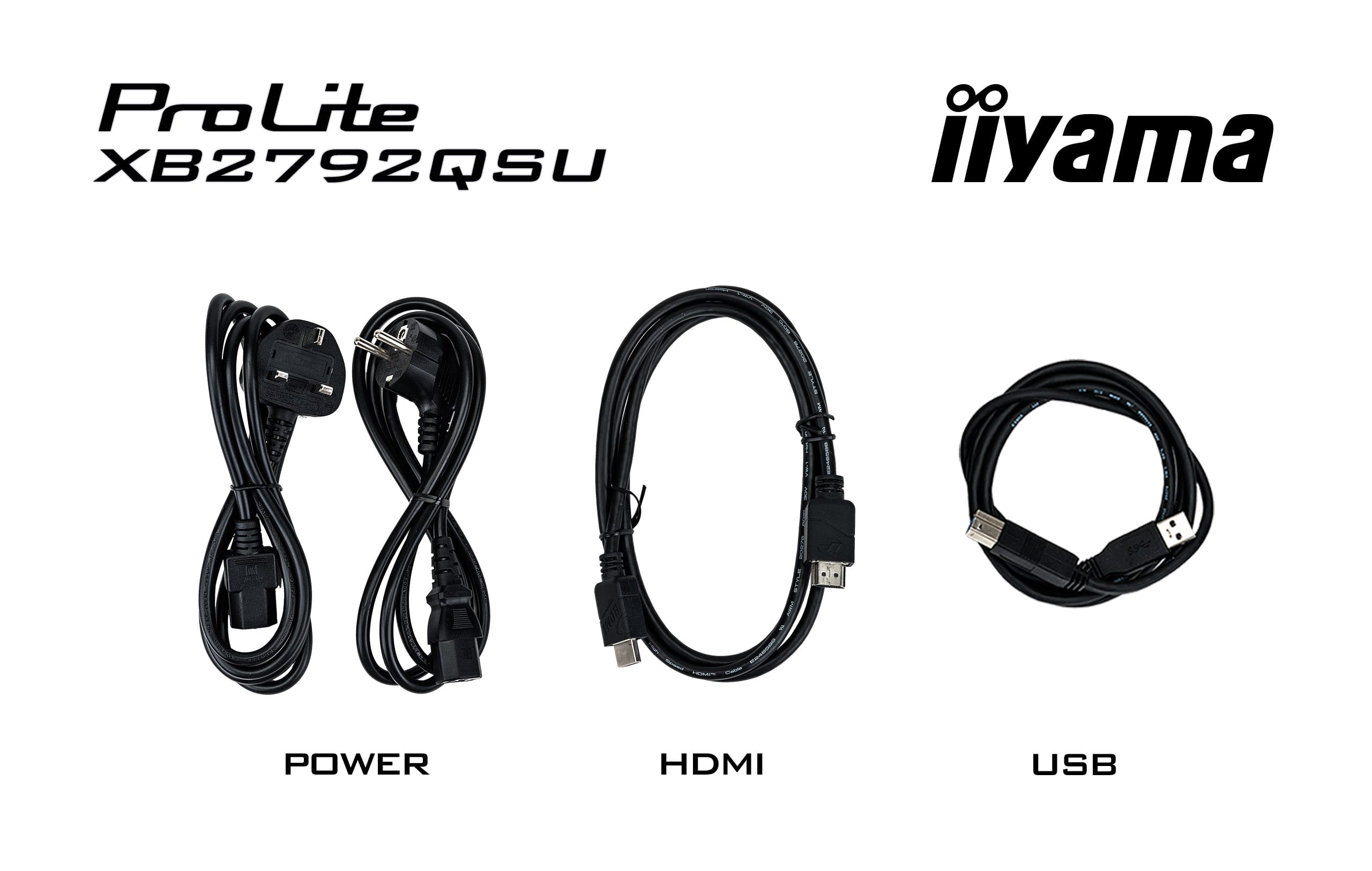 Iiyama ProLite XB2792QSU-B1 Zwart