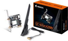 WiFi - AORUS GC-WBAX200 - (2.4Ghz + 5Ghz - 2976Mbps + Bluetooth)