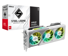 AMD RX 9070 <b>XT</b> 16GB (ASRock AMD RX 9070 XT Steel Legend White) <b style=color:red>NIEUW</b>