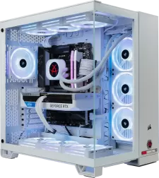 GC AMD Corsair iCUE LEVEL IV WHITE Productfoto