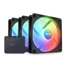 NZXT F120 Core (3x <strong style=color:red>R</strong><strong style=color:green>G</strong><strong style=color:blue>B</strong> Fans) Black