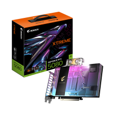 NVIDIA RTX 5080 16GB (GIGABYTE AORUS GeForce RTX™ 5080 XTREME WATERFORCE WB 16G WATERBLOCK)