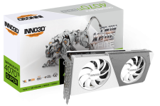 NVIDIA RTX 4070 <b>TI SUPER</b> 16GB (Inno3D RTX 4070 TI SUPER 16GB TWIN X2 WHITE) WIT