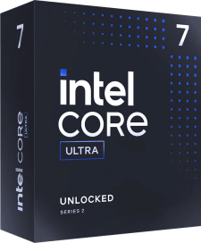 Intel Core Ultra 7 265KF (20x 3900MHz - Turbo 5500MHz)